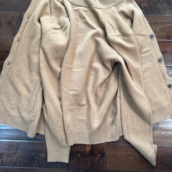 Banana Republic Brown Cardigan Sweater Cozy Cotton Blend - Picture 9 of 11